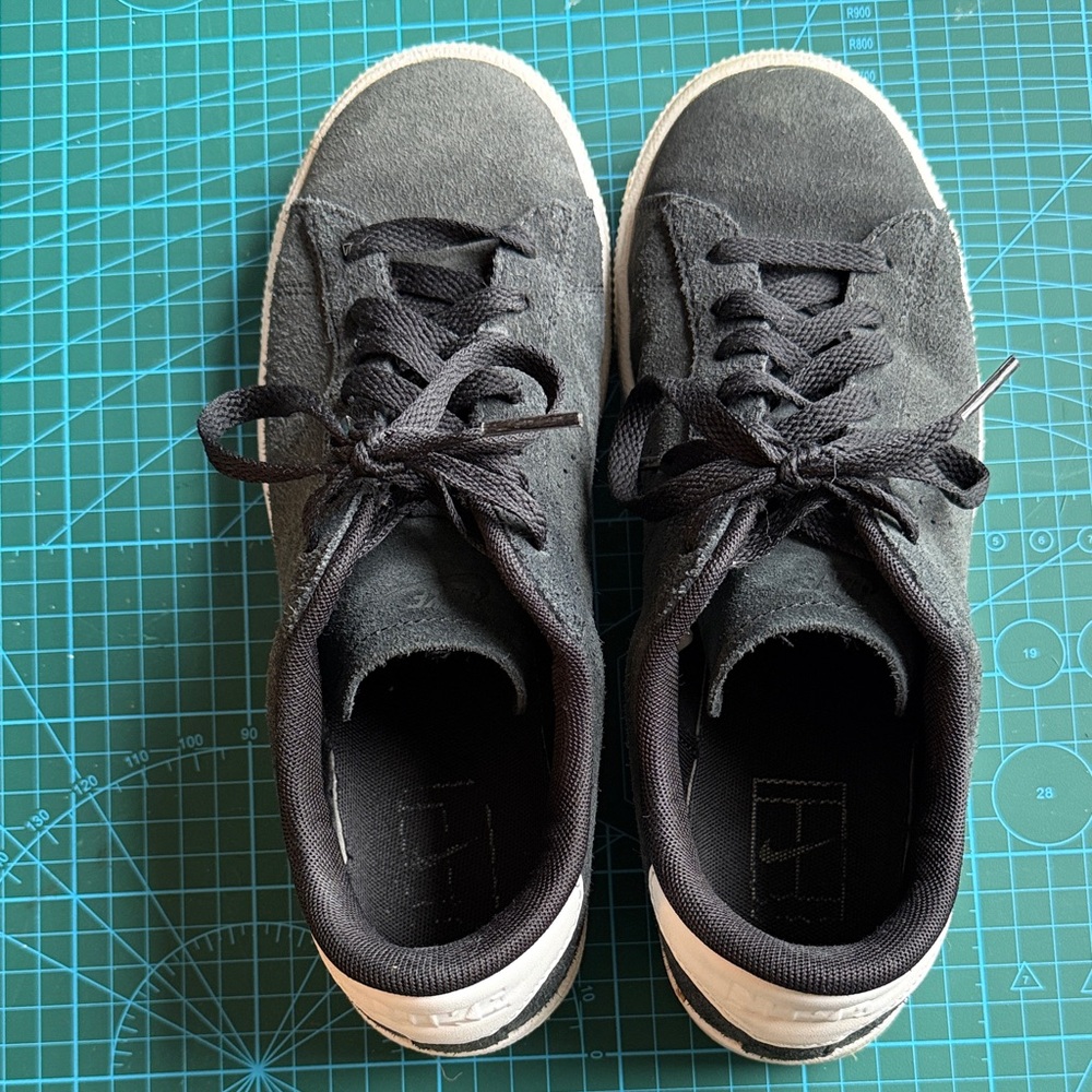 Nike Charcoal and White Casual Sneakers